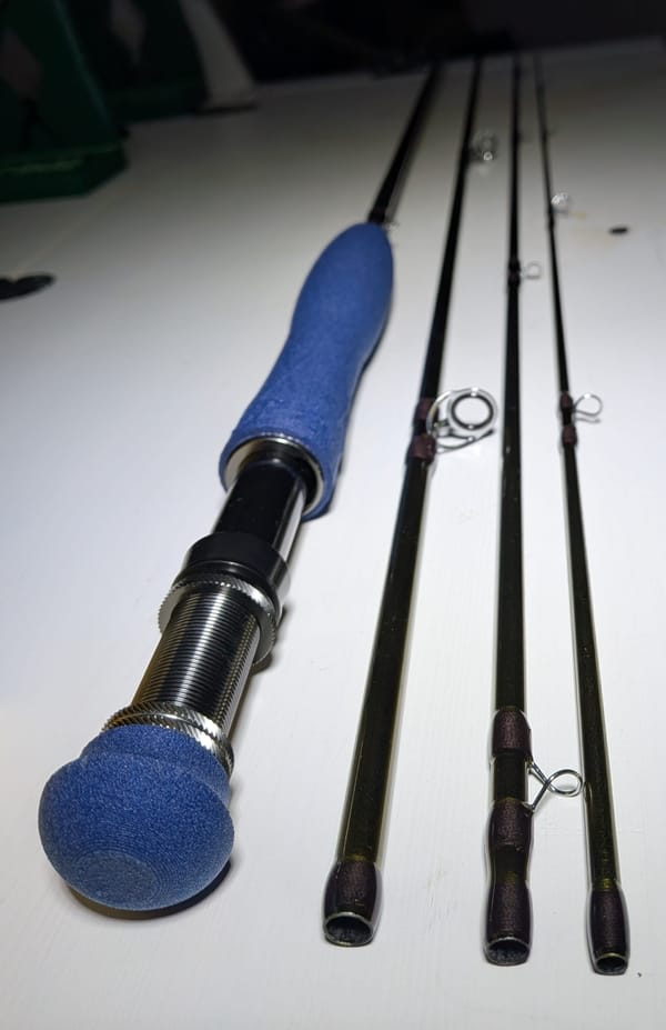 Fly Rod 6wt 9ft — Wrapping and Finishing