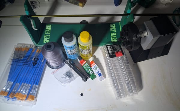 Fly Rod 6wt 9ft — Parts and Tools